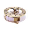 KX4B Retro Gear Wall Clock Movement Metal Perspective Table Clocks Accessories for Handmade Hanging Clocks Replacement Part Tool