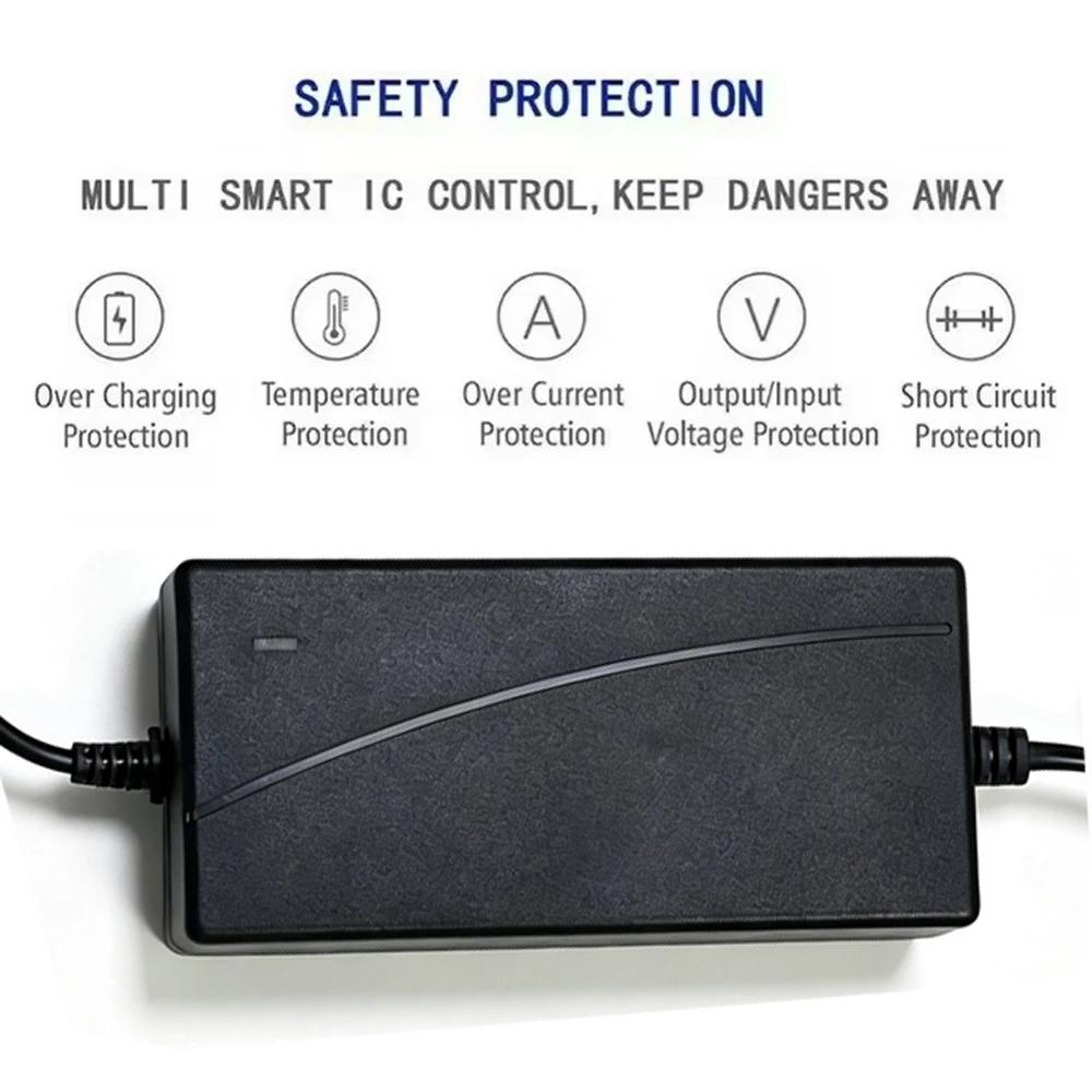 Caricabatterie Li-ion 21V 18V 2A Adattatore Caricabatterie per Utensili Elettrici Caricabatterie Batteria al Litio Adattatore Alimentatore DC 5.5*2.5MM