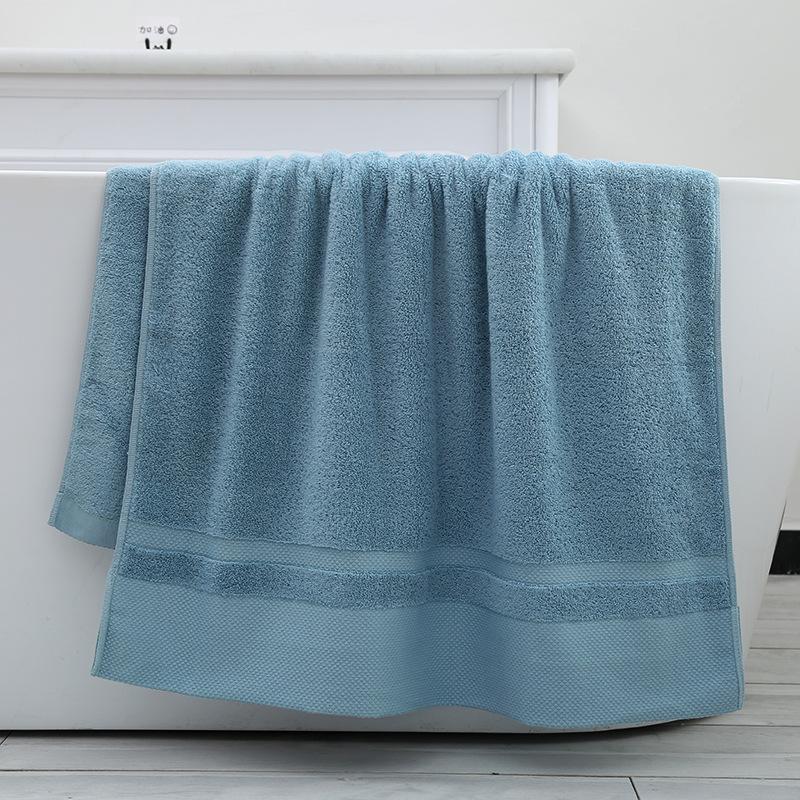Platinum section hotel cotton bath towel plain color broken gear thickened adult tube top bath towel beach towel long-staple cotton