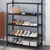 Metal Stand Hanger Shelf for Clothes Shoes Loft Wardrobe for Hallway