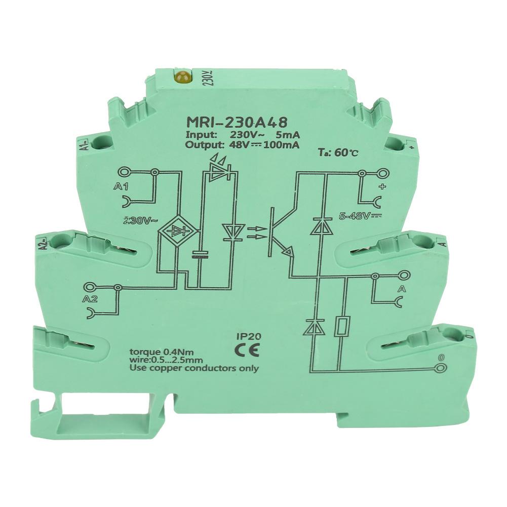 MRI230A48 6.2mm Ultra Thin Coupling Isolation Protection PLC Relay Module