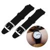 2pcs Soft Silicone 17mm19mm Watchband Watch Strap Replacement Accessory