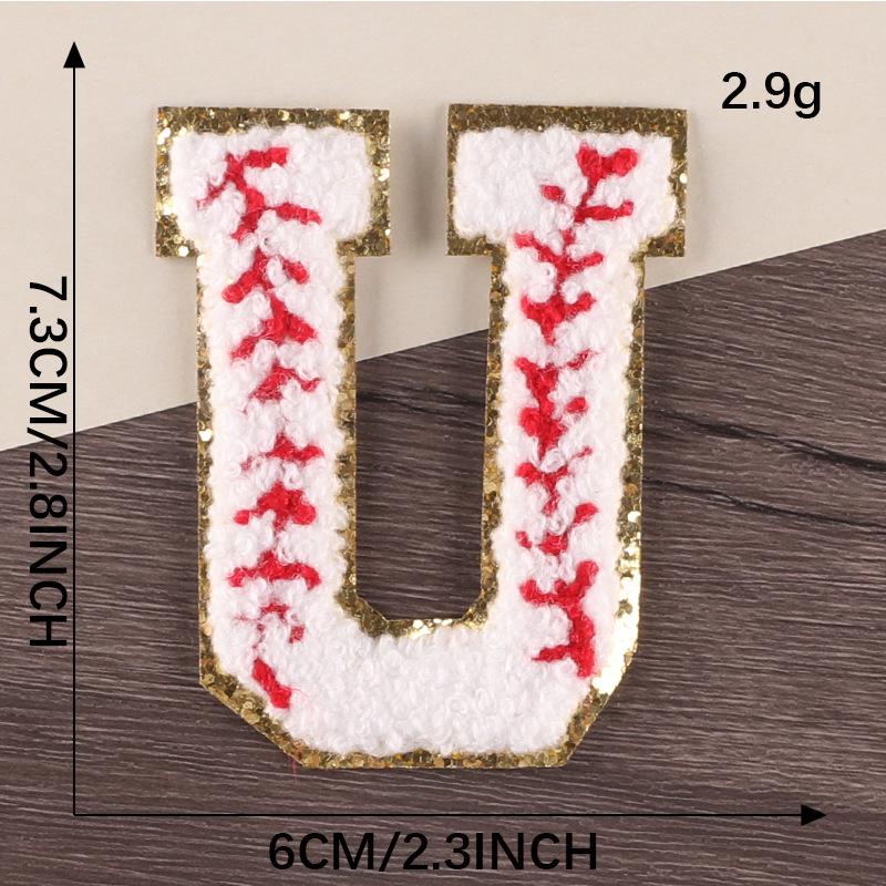 Gold Edge Chenille Smiley Face Embroidered Patch Badge