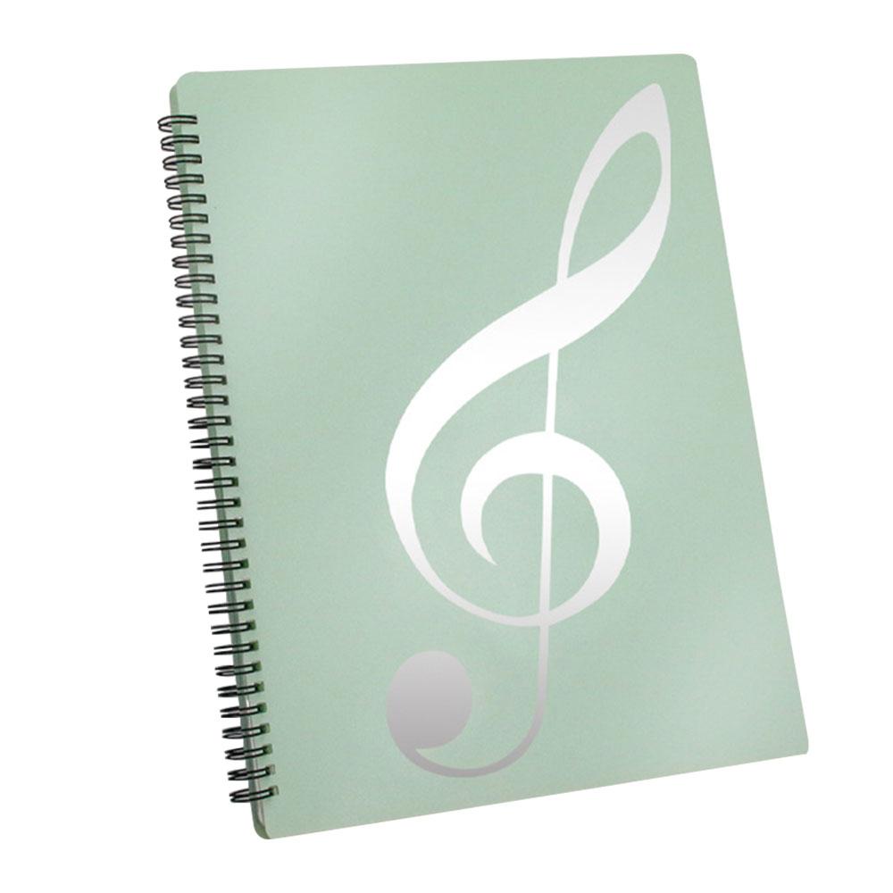 Sheet Music Folder Music Folders Binder Music Choral Storage Holder Band Folder, A4 Size Black Folder,40 Pockets