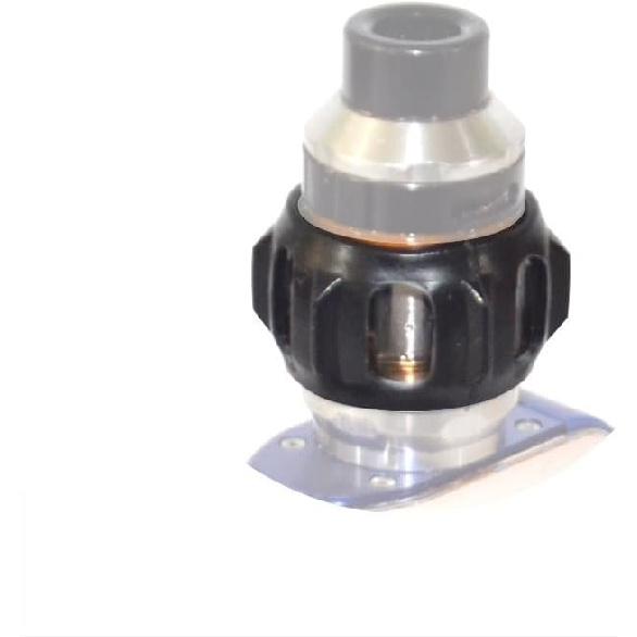 3-in-1 Silicone Shock Absorbing Tank Protector Sleeve | Anti-Break Glass Armor Cover | Durable Bands Will Fit Any Tank (black)