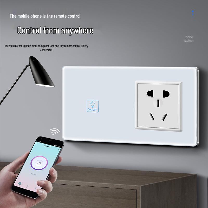 Zhengshang C8 Graffiti Zigbee Touch Smart Switch with 80 Ohm Voice Control for Alexa and Google Assistant.