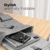 1Pc Adjustable Aluminum Alloy Mobile Phone Holder - Stylish Black Desktop and Bedside Holder