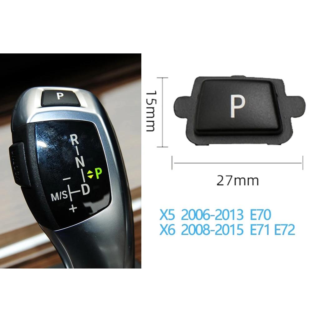 Bil Växelspak Auto Parkerings P Knapp Kåpa Ersättning För För BMW 3 5 7 X3 X4 X5 X6 Serien E90 F30 F10 F01 F25