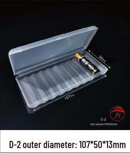 

Водонепроницаемый, влагостойкий, устойчивый к падениям пластиковый ящик для хранения батарей из полипропилена для No. 5, нет. 7, Аккумуляторы 18650.