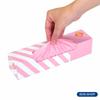 Amazing Odor-proof Bag Bos Striped Package Set of 2/pink M Size 90 Pieces for Processing Baby Diapers, Pet Poo, Food Waste, Sanitary Items, Etc.