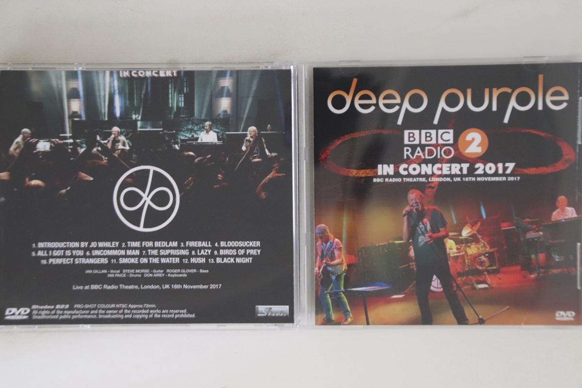 

DVD DEEP PURP!E - In Concert 2017 SHADES823 SHADES Japan Rock Used