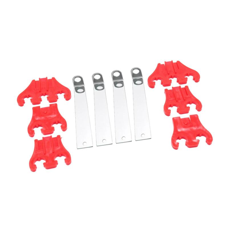 Ignition Wire Loom Kit Wire Holder Spark Plug Wire Loom Kit Wire Brackets for Ford V8 Engines SB BB Direct Replaces Car Replaces