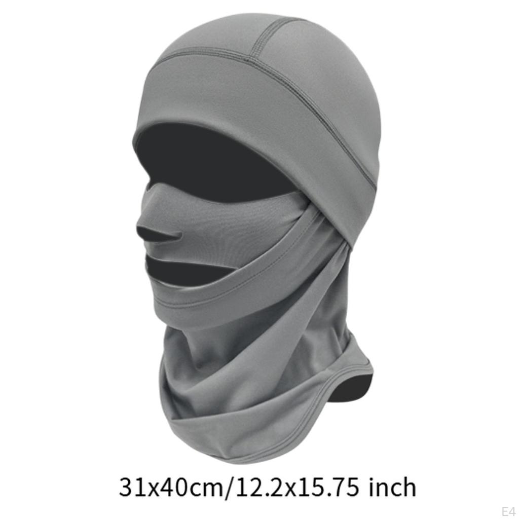 Men Women Winter Ski Mask Full Face Breathable Windproof Multipurpose Warm Riding Hood Cycling