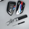 CDKO4 Motorsport Track Style TPU Magnetic Car Smart Remote Key Case Cover For BMW X1 X2 X3 X4 X5 X6 2017 2018 2019 2020 1 3 5 7 Series