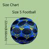1pc FIFA World Cup Theme Size 5 Soccer Ball, Standard Sport Football Firm Stitching for Training And Match, Gentle on the Feet