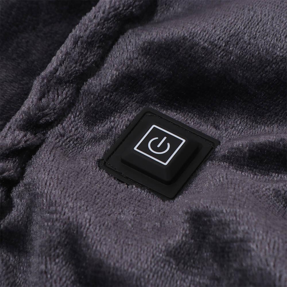 Coral Velvet Heating Blanket 3 Heated Level Electric Blanket USB Heating Shawl Body Warming