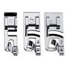 3Pcs Narrow Rolled Hem Sewing Machine Presser Foot Set For All Low Shank Sewing Machines