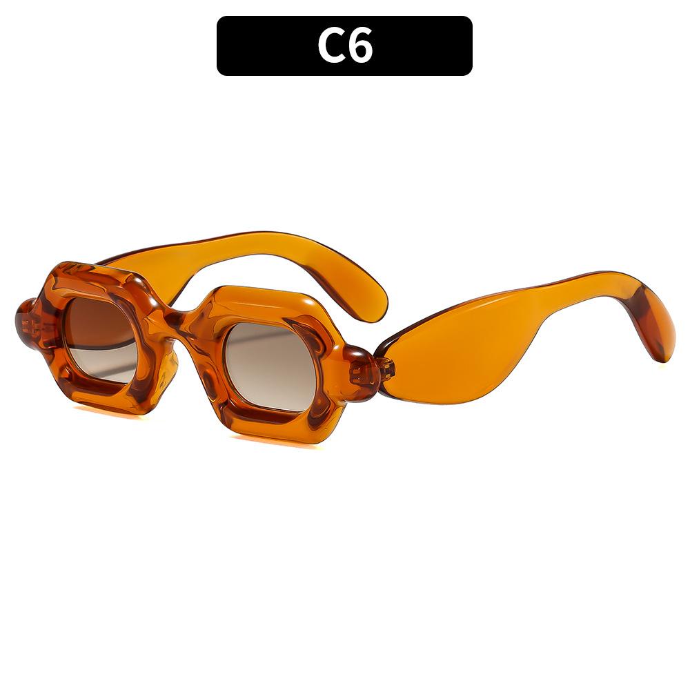 

JYL TS Sunglasses Unisex UV Protection Rimless Fashion Street 981 A-11932 cg червоний колір