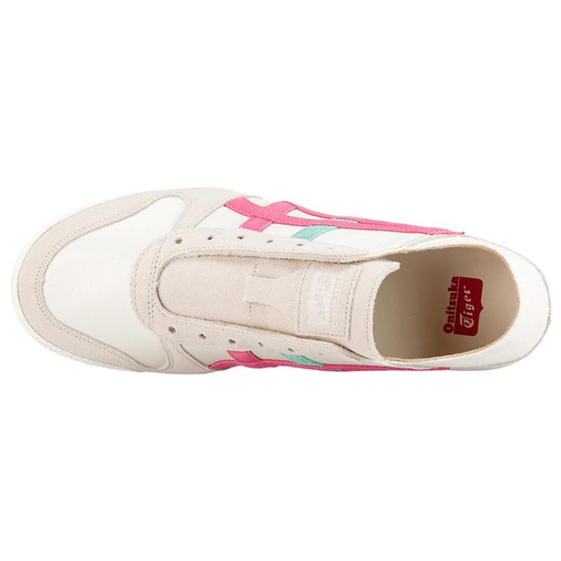 Onitsuka Tiger Hiina Slip on Shoes 'White Grey Pink' Women's Sneakers 1182A052-200