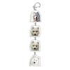 Portable Acrylic Keychain Cartoon Animal Pendant Keyring Fashionable Couples Key Rings Bag Ornament for Pet Owners