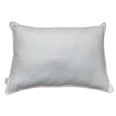 Pillow "Fjord Grand Hotel" with Removable Cover Soft Com'Duv Striped Cotton Satin Lestra - Pillow 50 X 70 Cm