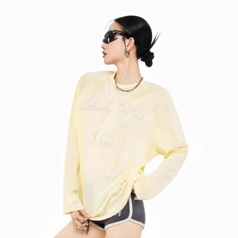 ICH MODE Women s Lightweight Sun Protection Long-Sleeve T-Shirt L