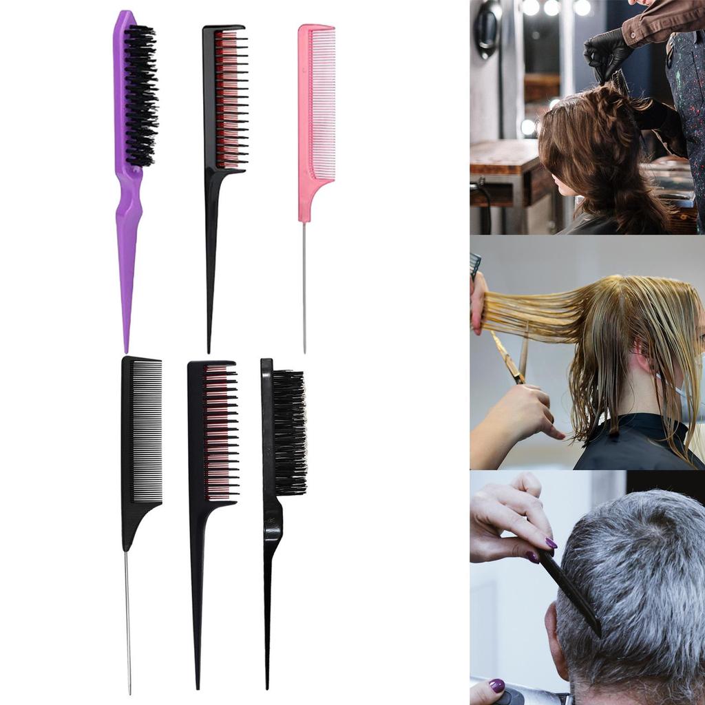 3 Pieces Hair Brush Set Edge Slicking Brushing Styling for Girls