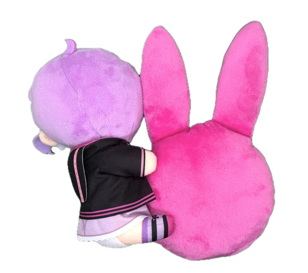 Yuzuki Yukari & Kizuna Akari Huggable Plush Toy, Approx. 20cm (Yuzuki Yukari)