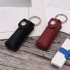 Flash Drive Case PU Leather USB Flash Drive Storage Case Small Keychain for Teacher Photographers Office Backup Birthday Access