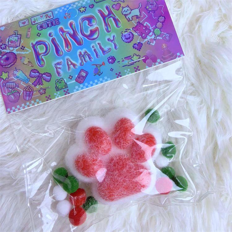 Super Soft Plush Cat Claw Blind Bag: Music Pinch Decompression Toy