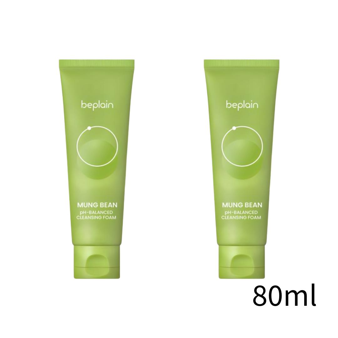 

Beplain Пенка для умывания с мунгом, слабокислотная, 80 мл / 160 мл (6 вариантов) #80ml x 2pcs