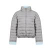 Women's short cotton-padded clothes, autumn and winter new models, contrasting colors, fashionable age-reducing and cold-proof clothes, temper