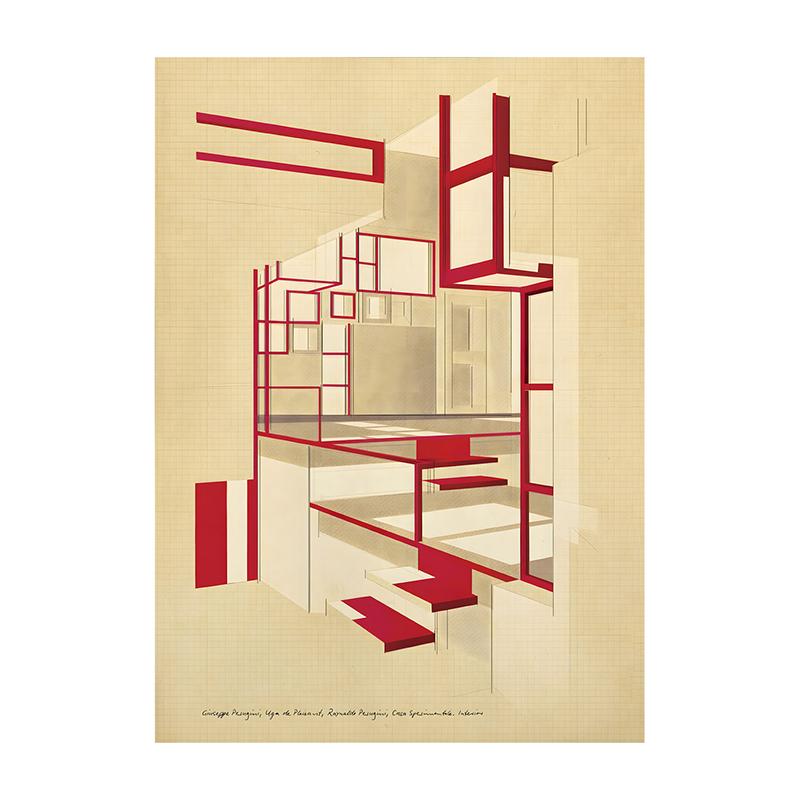 Bauhaus Exhibition Poster Chair Canvas Painting Vintage Bauhaus Print Wall Art Picture for Living Room Cuadros Home Decoration