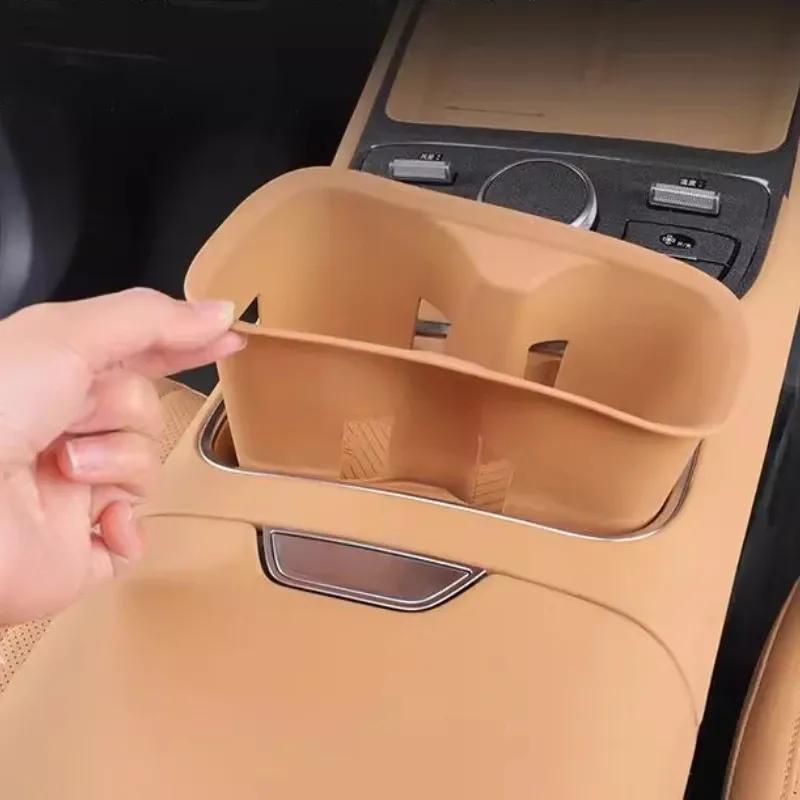 Central Control Water Cup Protective Cover Silicone Water Cup Protective Pad For GEELY GALAXY STARSHIP 7 EM-i Car Accessories