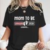 Mom To Be 2026 Loading Tshirt Crew Neck Short Sleeve Tee Mom To Be 2026 Tshirt Casual Daily Wear Pregnancy Graphic Tee