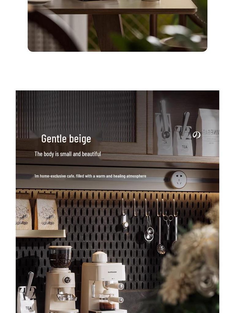 Retro Włoski Ekspres do Espresso ze Spieniaczem do Mleka - Półautomatyczny, Idealny do Użytku Domowego