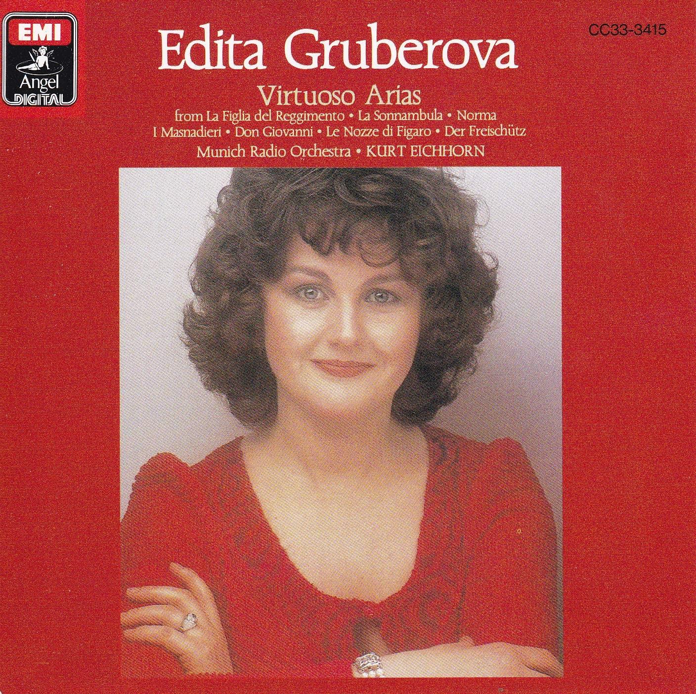 

CD VARIOUS Gruberova Virtuoso Arias CC333415 EMI 1987 Japan Classical Used