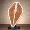 Dragon Crest Medieval Shield  Fantasy Wooden Display Prop for Skyrim Fans, Cosplay,  Collector Decor