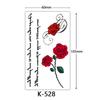 Small Fresh Tattoo Sticker, English, Alphabet Flower Butterfly Sketch Line, Waterproof Tattoo Sticker Tattoo