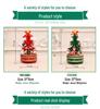Wooden Rotating Christmas Tree Music Box - Holiday Decoration & Children's Gift