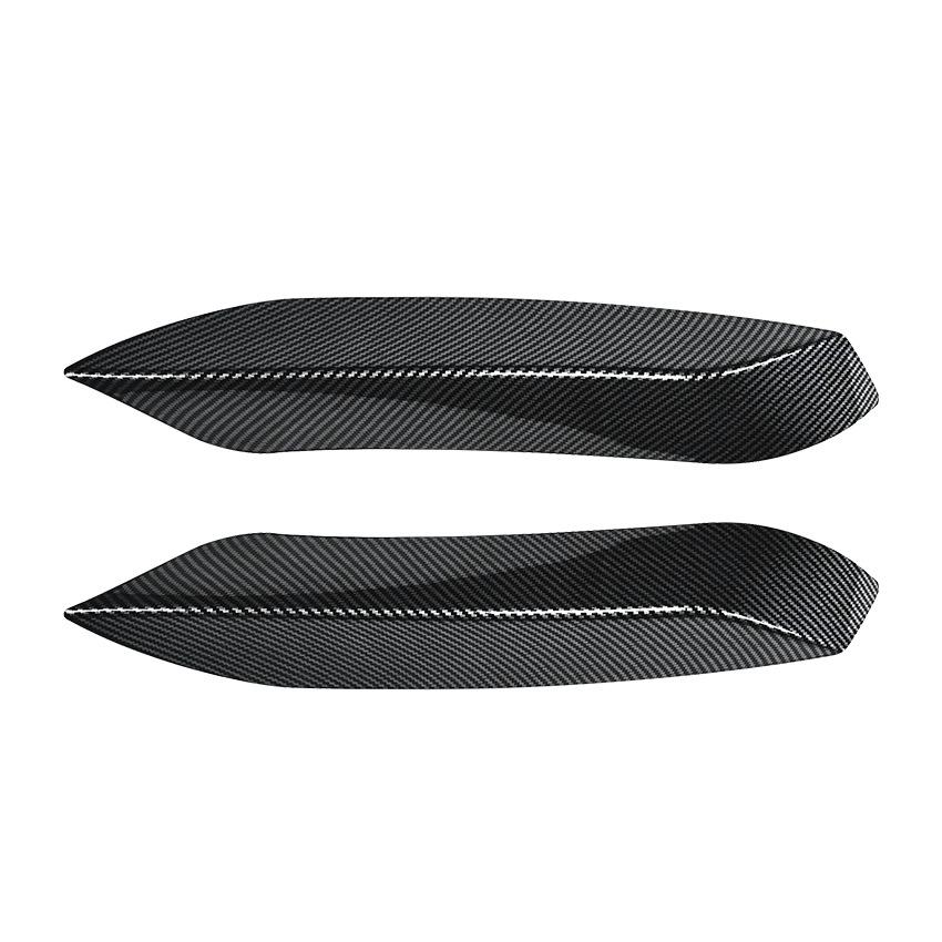 2PCS Car Front Left, Right Bumper Lip Spoiler Splitter Diffuser Body Kits Fit for BMW 3 4 Series M3 M4 F80 F81 F82 F83 2013-2020