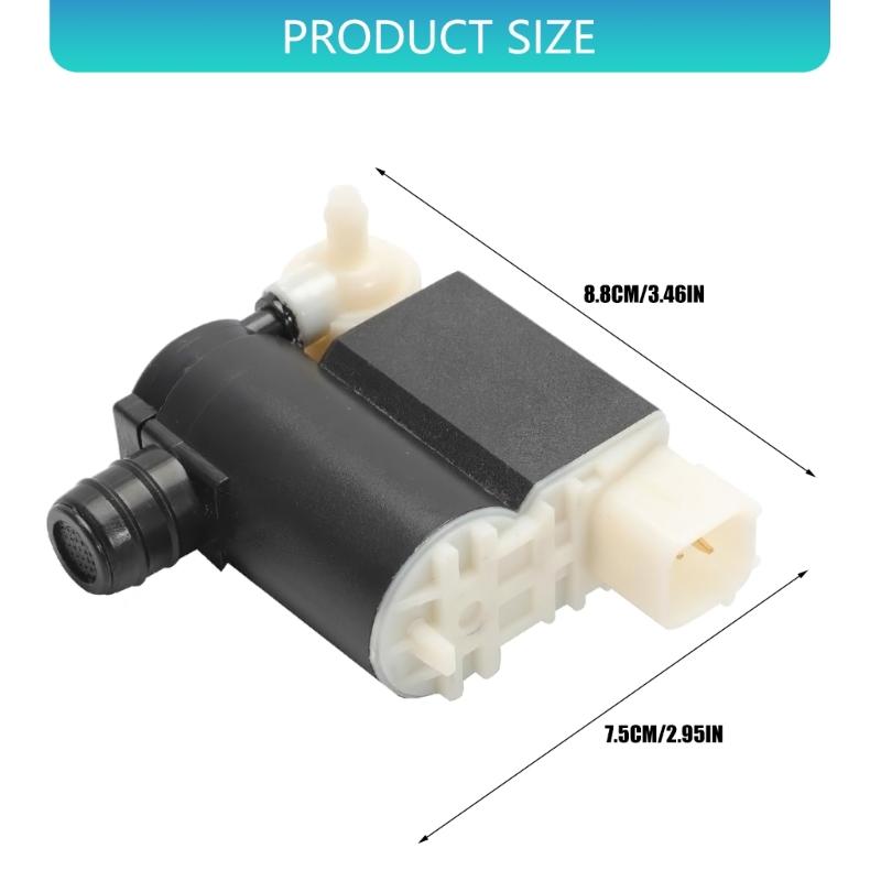 Windshield Washer Pump 98510-2V100 for Clear Visibility in All Weather Conditions Enhancing Driving Safety