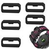 Silikon 20 22 26mm Armbänder Band Halterung Schleife Halter Ring für Smartwatch