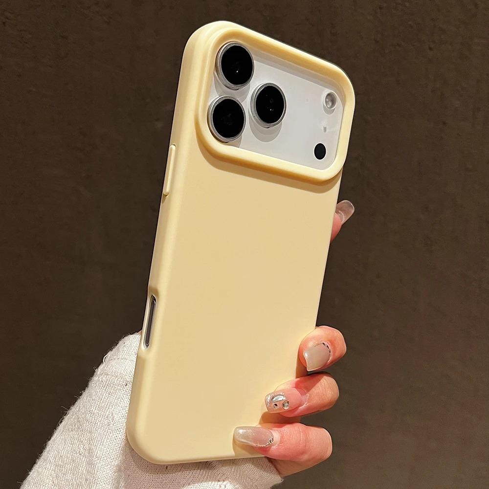 Luxury Candy Color Liquid Silicone Phone Case For iPhone 17 16 15 14 13 Pro Max 17Pro 16Pro Air Soft TPU Bumper Back Cases Cover