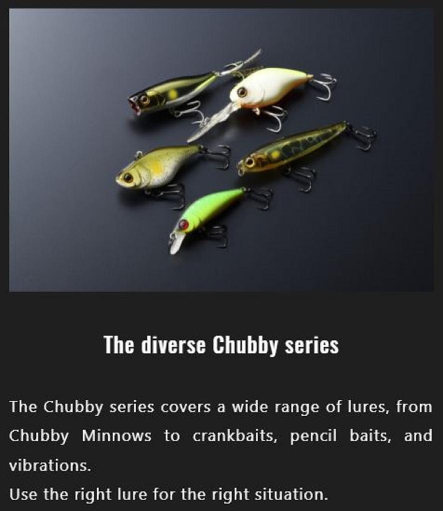 Jackall Chubby Minnow 35 Suspend Lure Dragon Fruit Mat Tiger (5721)