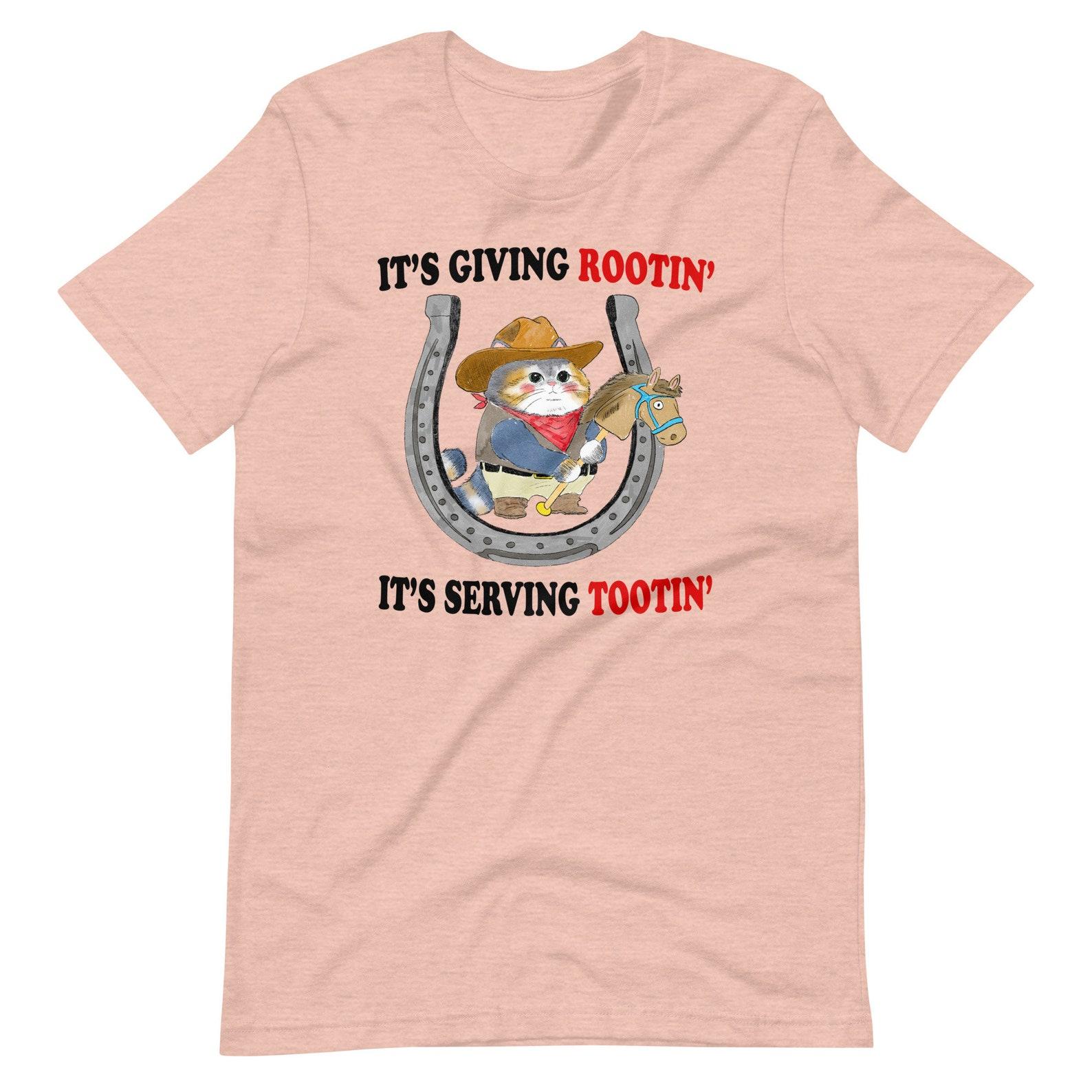 Giving Rootin Tootin Unisex t-shirt S