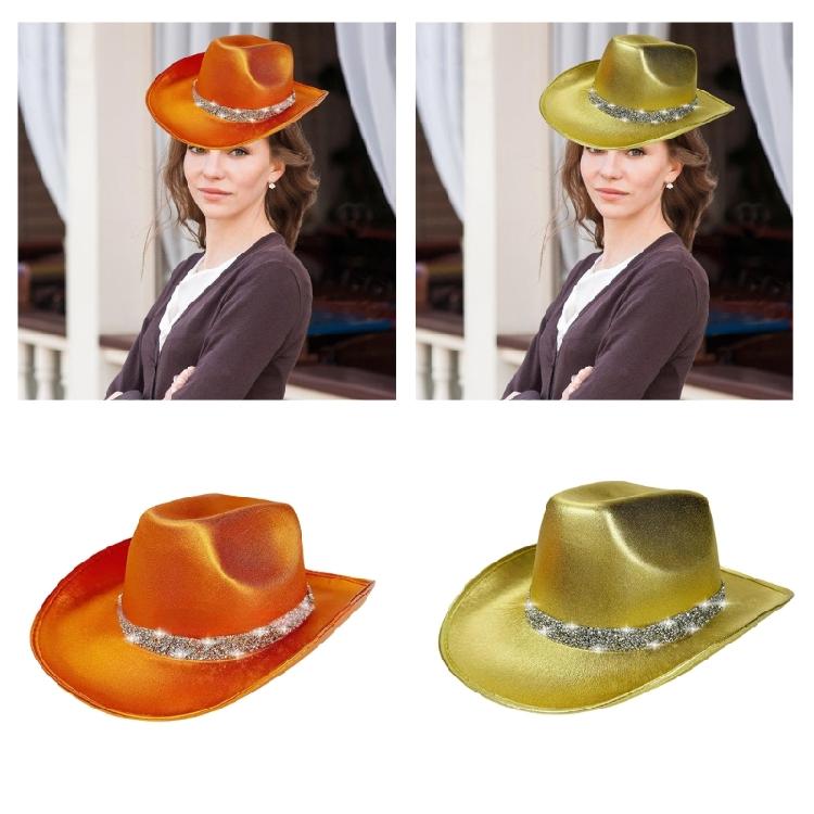 Bridal Panama Hat Jeweled Rhinestones for Women Bride Hat Sparkling Rhinestones Bridal Caps Photo Props