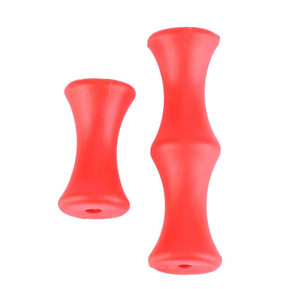 

Silicone Archery Bowstring Finger Protector Tabs Guard for Recurve and Compound Bow Red