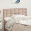 VidaXL Headboard Bedroom Furniture Single Bed Accessory Headboard Bed Frame Interior Cappuccino 80x5x78/88 346409