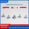 Blue Zinc Grade 8.8 Flat Head Slotted Machine Screw